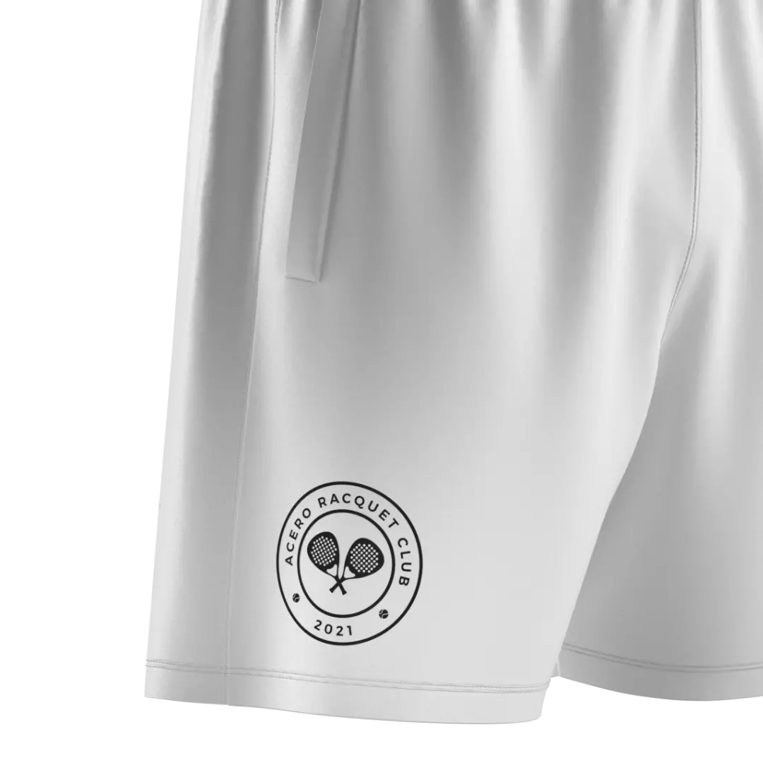 Ace 9’ Shorts - White