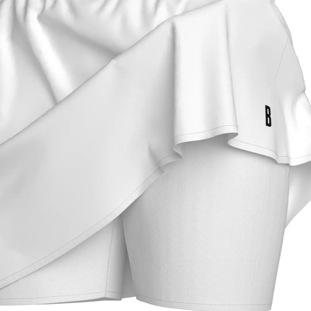 Ace Skirt Pocket - White