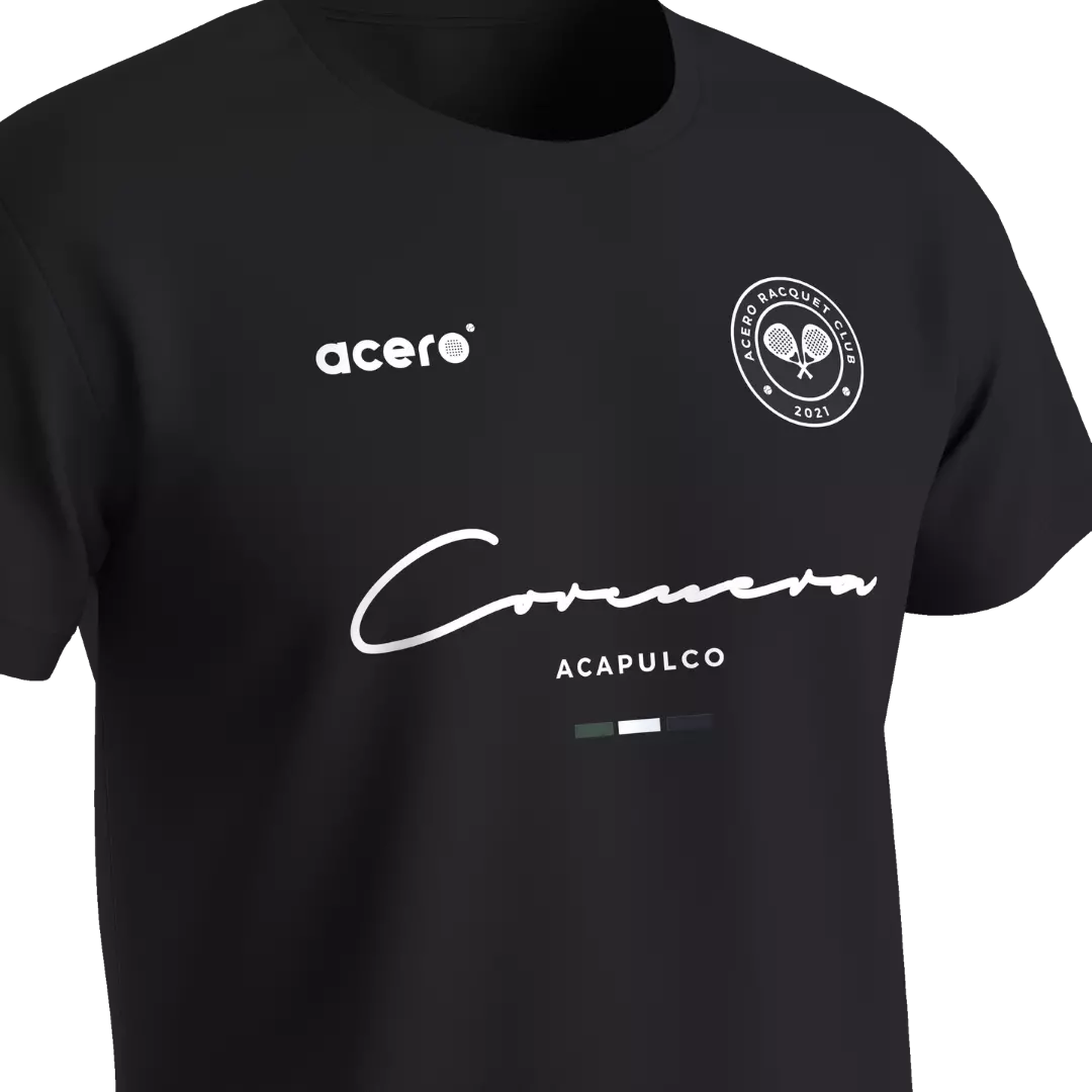 Ace T-Shirt Stripe - Black