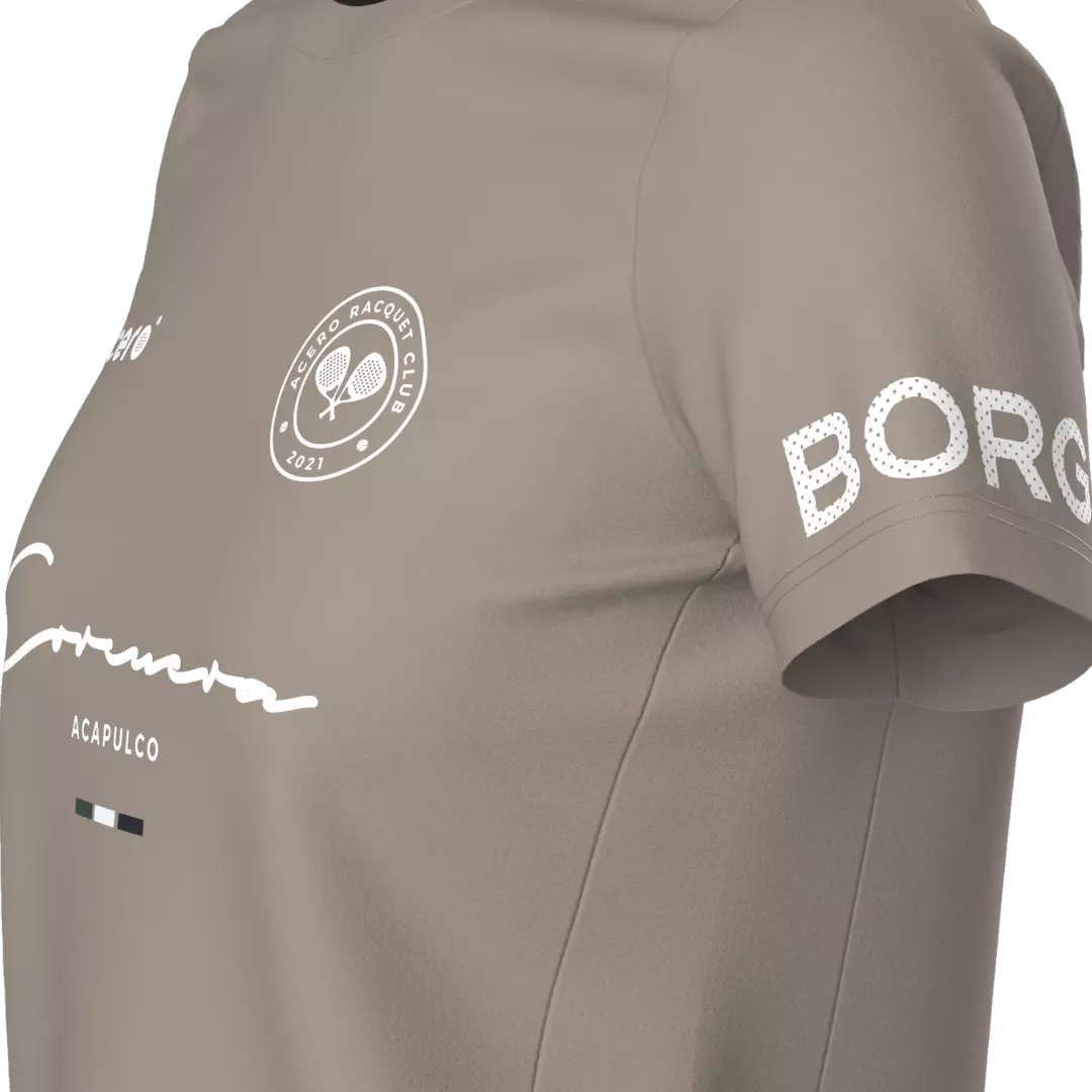 Borg T-Shirt - Beige