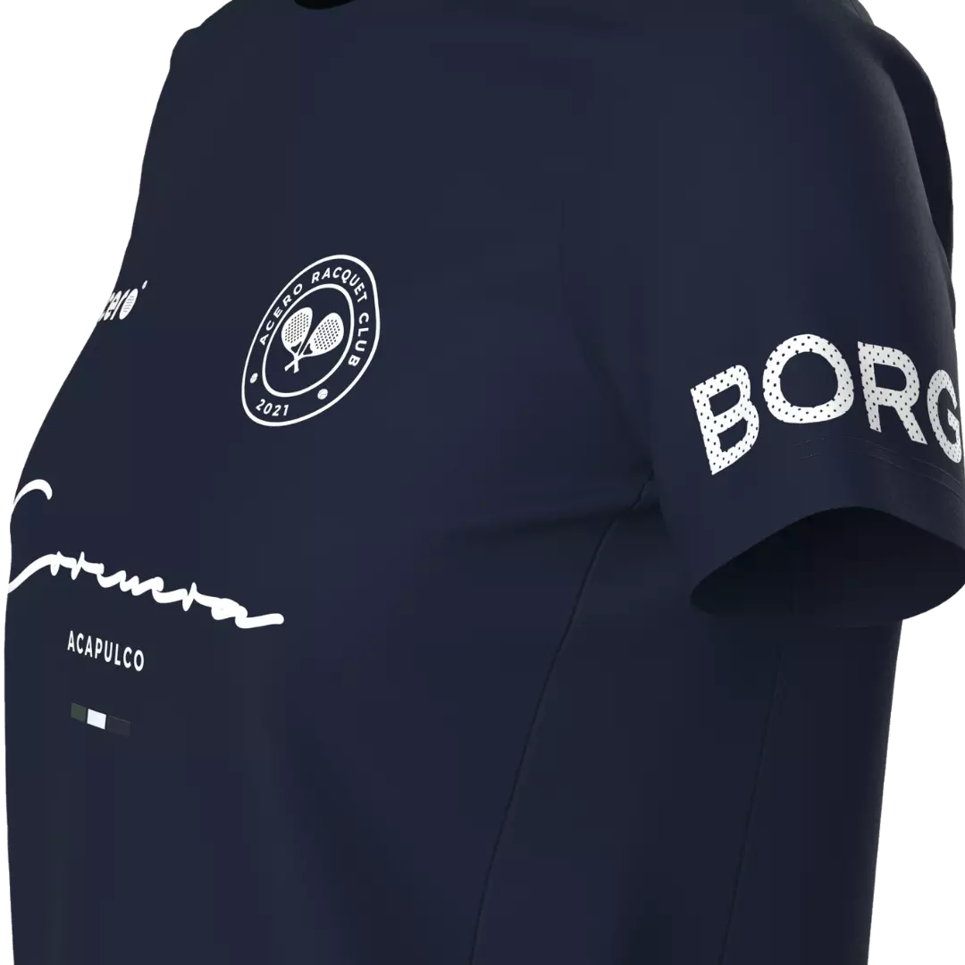 Borg T-Shirt - Navy