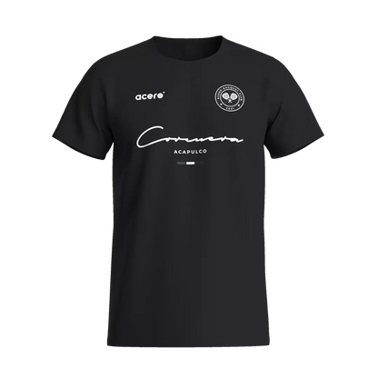 Ace T-Shirt Stripe - Black