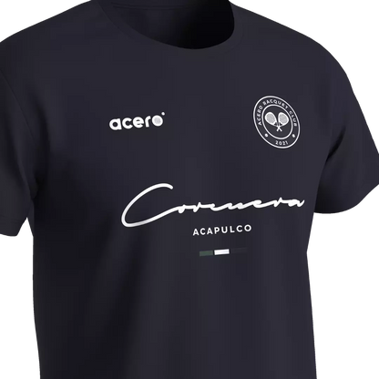 Ace T-Shirt Stripe - Navy