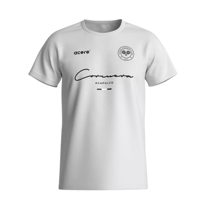 Ace T-Shirt Stripe - White